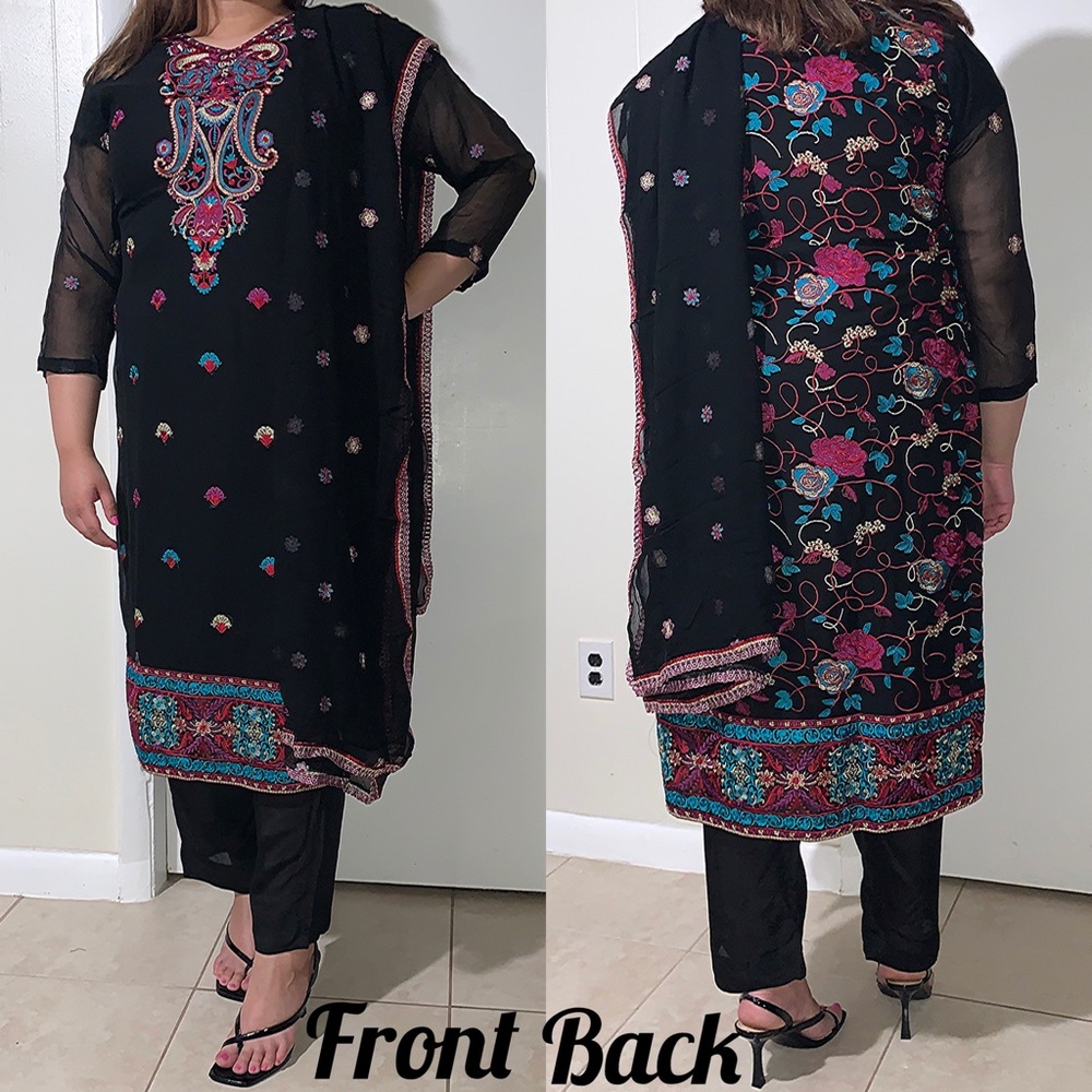 3 piece Shalwar Kameez suit| Pakistani/Indian wear